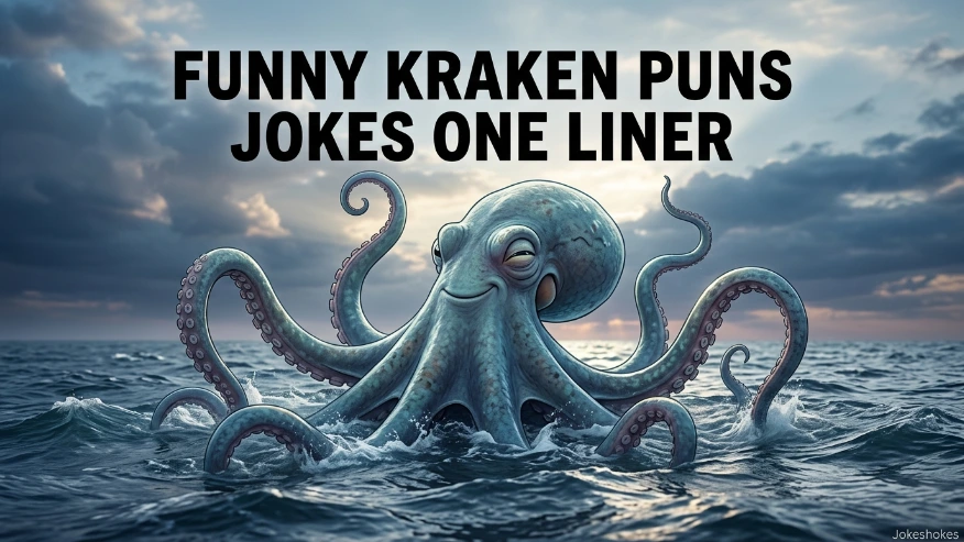 Funny Kraken Puns Jokes One Liner