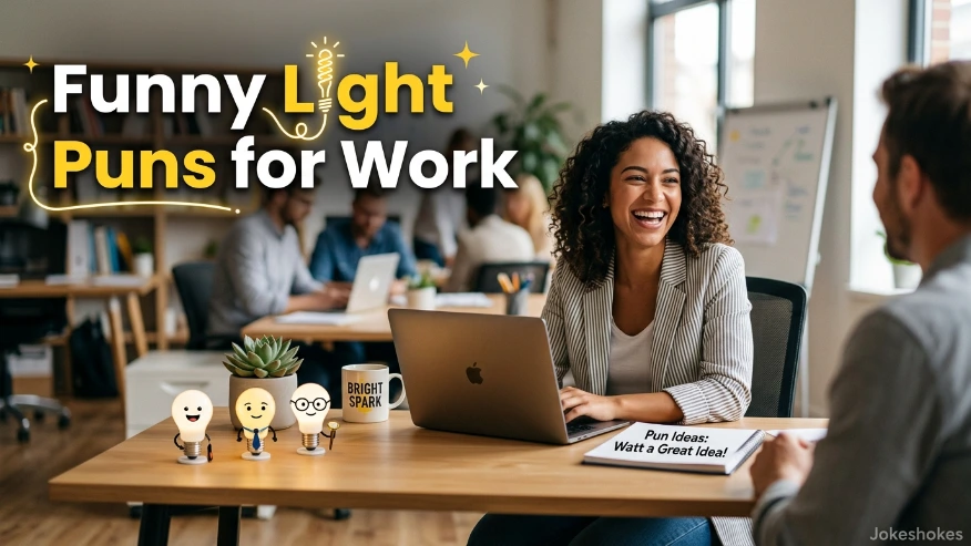 Funny Light Puns for Work