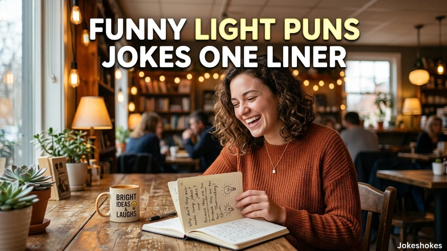 Funny Light Puns Jokes One Liner