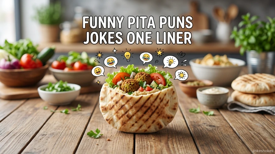 Funny Pita Puns Jokes One Liner