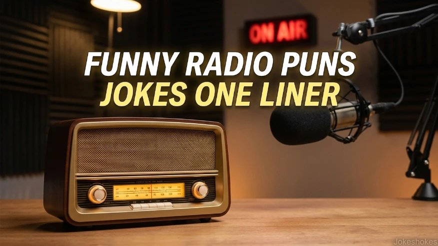 Funny Radio Puns Jokes One Liner