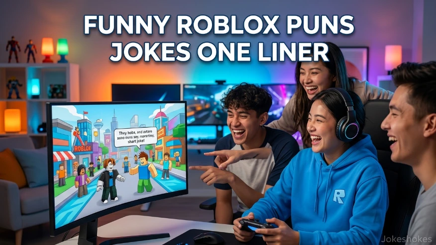 Funny Roblox Puns Jokes One Liner