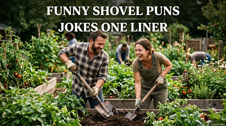 Funny Shovel Puns Jokes One Liner