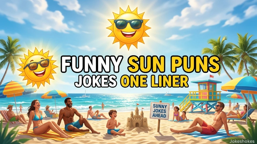Funny Sun Puns Jokes One Liner
