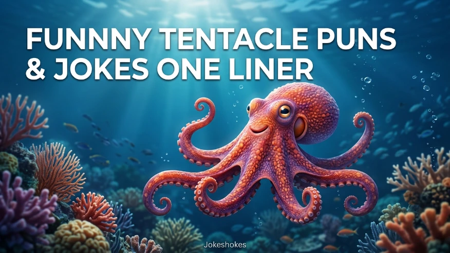 Funny Tentacle Puns and Jokes One Liner