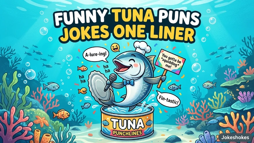Funny Tuna Puns Jokes One Liner