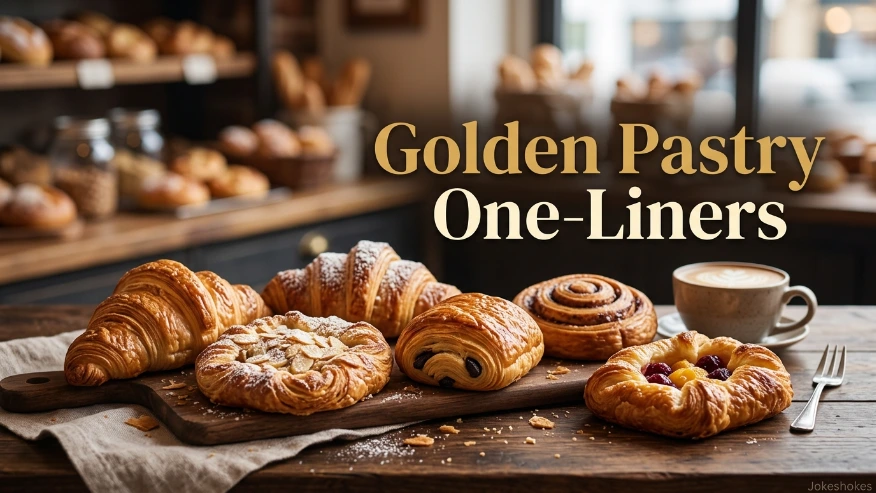 Golden Pastry One-Liners