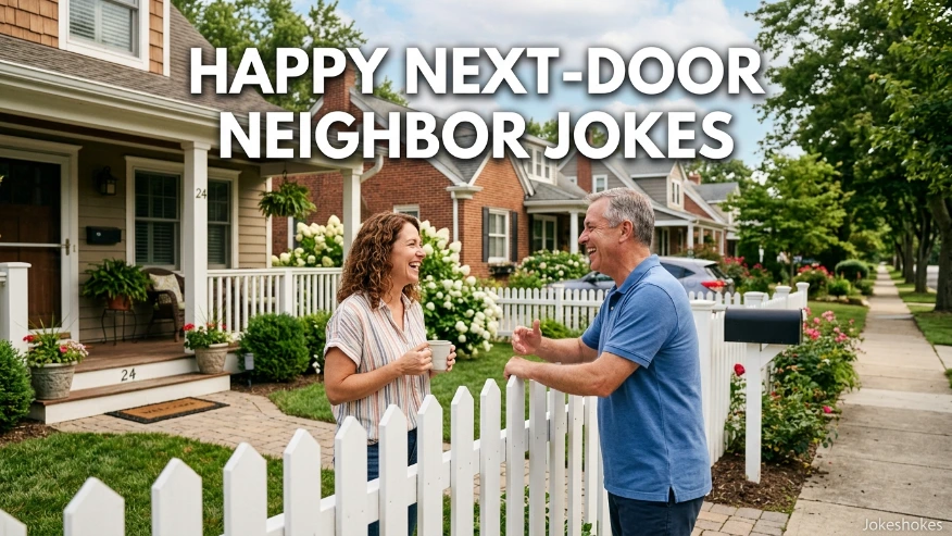 Happy Next-Door Neighbor Jokes