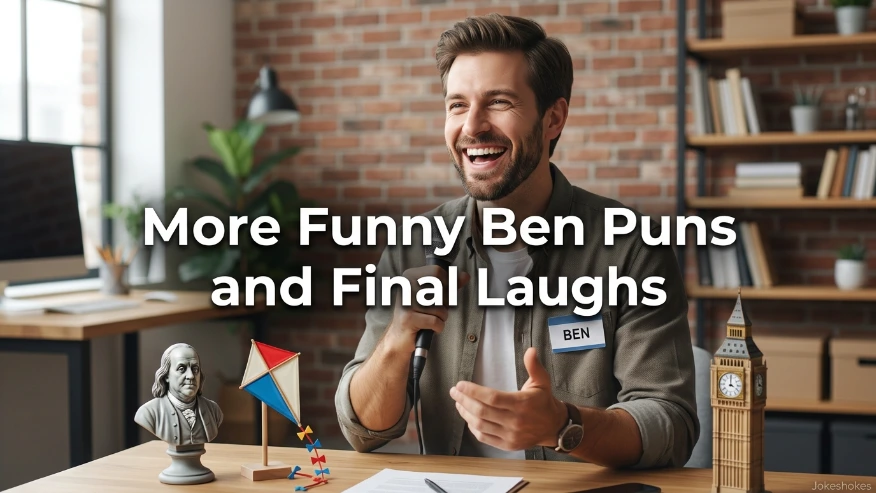 More Funny Ben Puns and Final Laughs