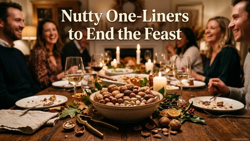 Nutty One-Liners to End the Feast