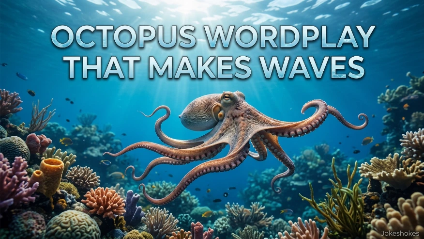 Octopus Wordplay That Makes Waves