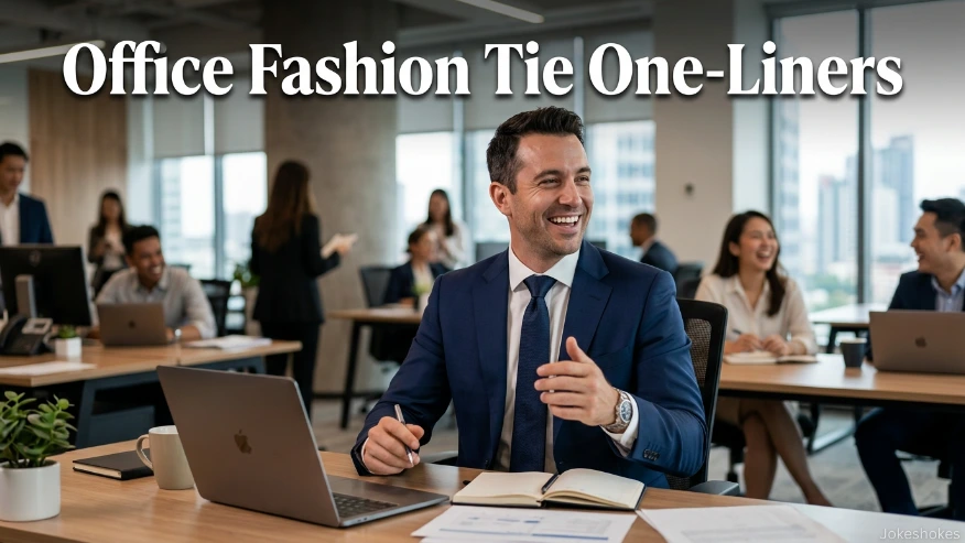 Office Fashion Tie One-Liners