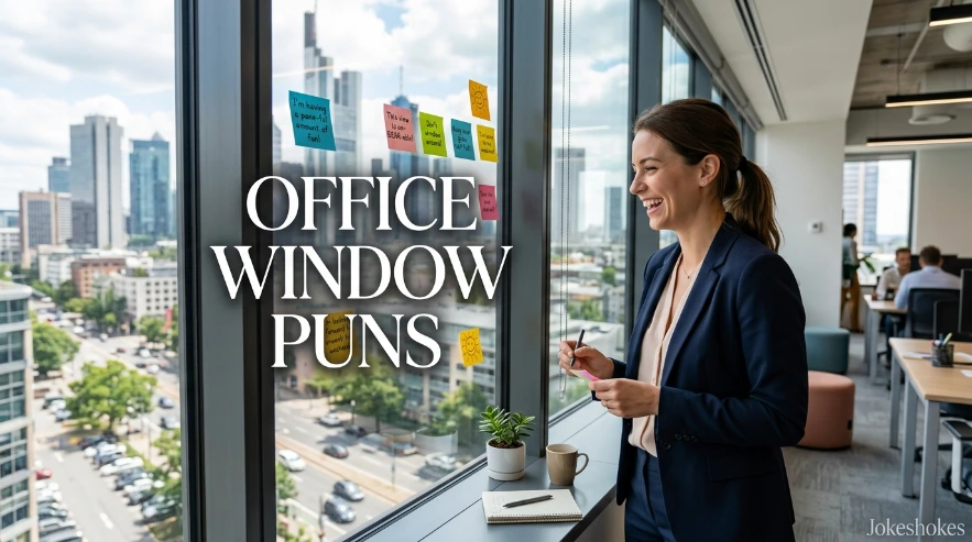 Office Window Puns