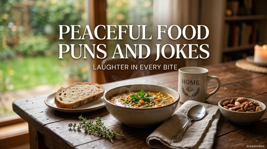 Peaceful Food Puns and Jokes