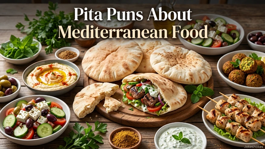 Pita Puns About Mediterranean Food
