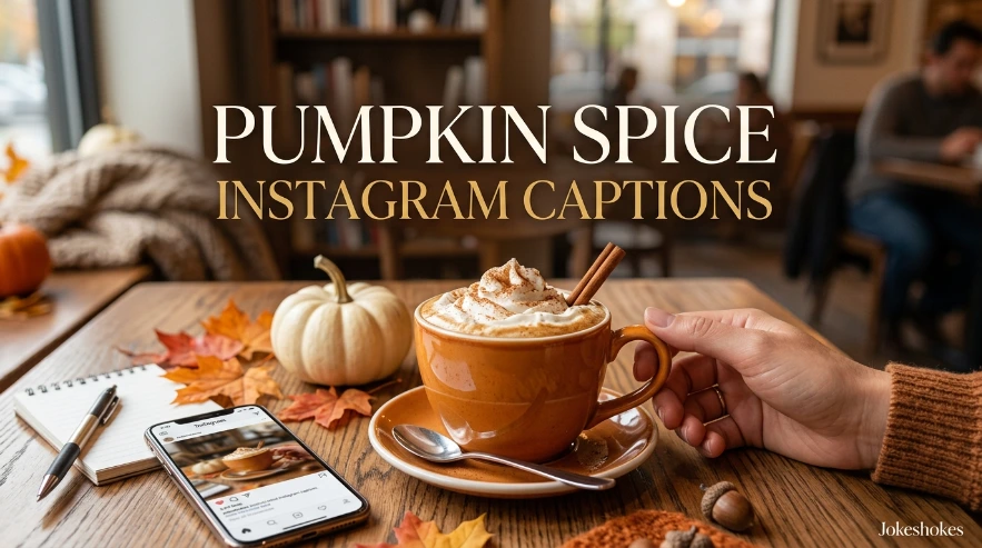 Pumpkin Spice Instagram Captions