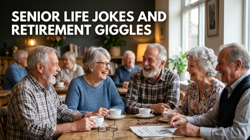 Senior Life Jokes and Retirement Giggles