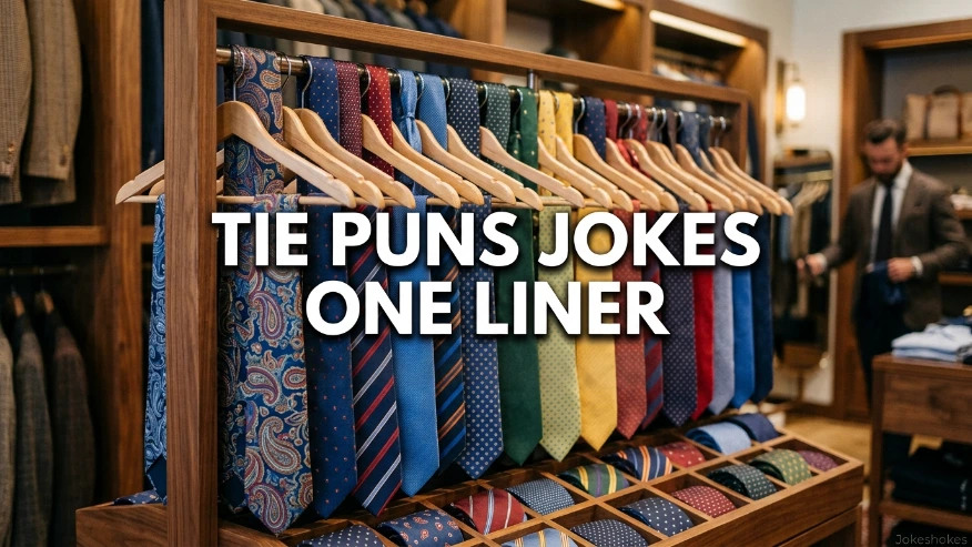 Tie Puns Jokes One Liner