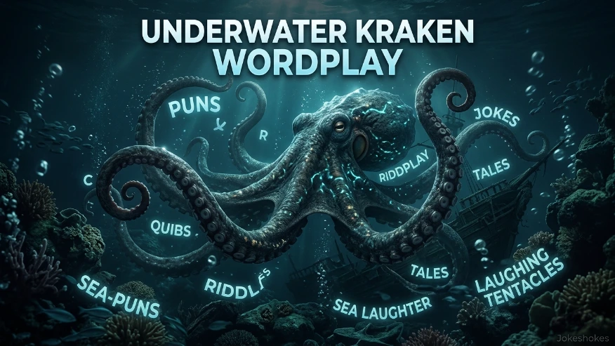 Underwater Kraken Wordplay