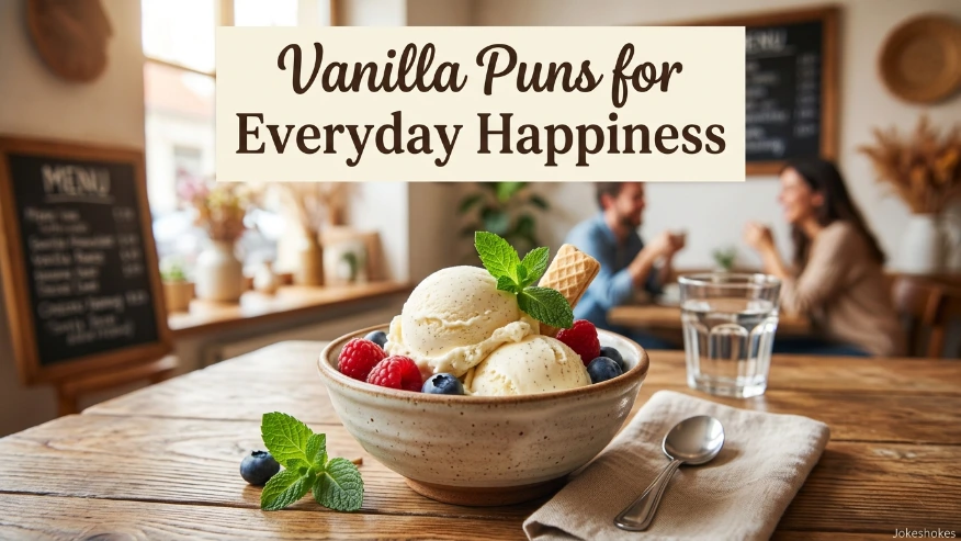 Vanilla Puns for Everyday Happiness