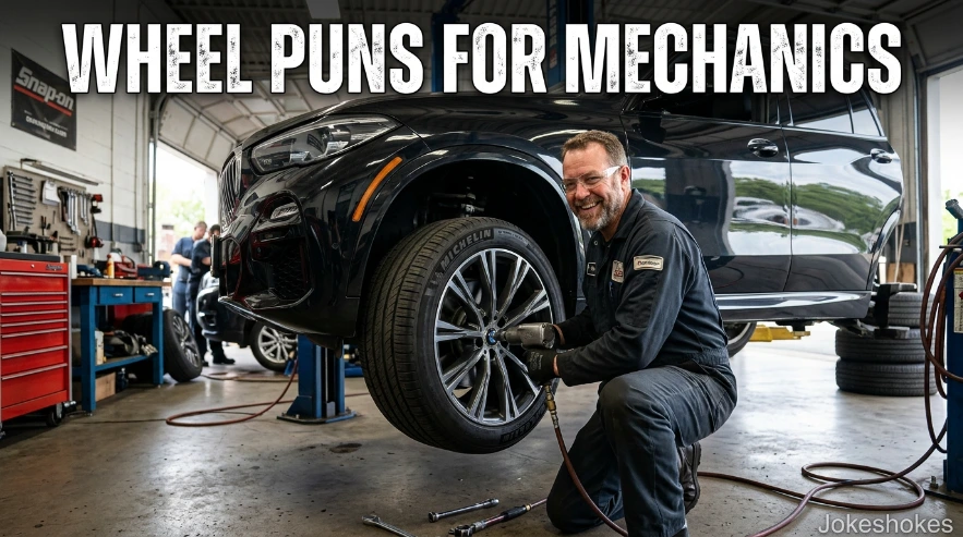 Wheel Puns for Mechanics