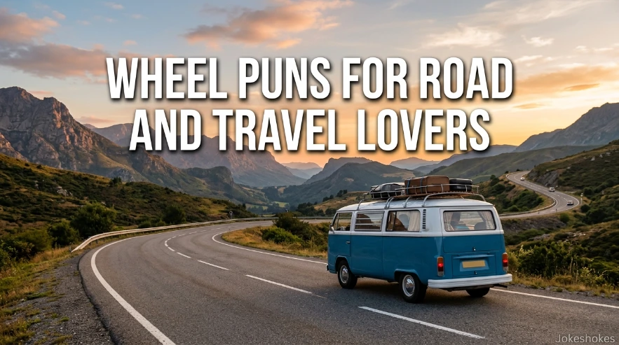 Wheel Puns for Road and Travel Lovers