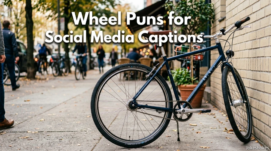Wheel Puns for Social Media Captions