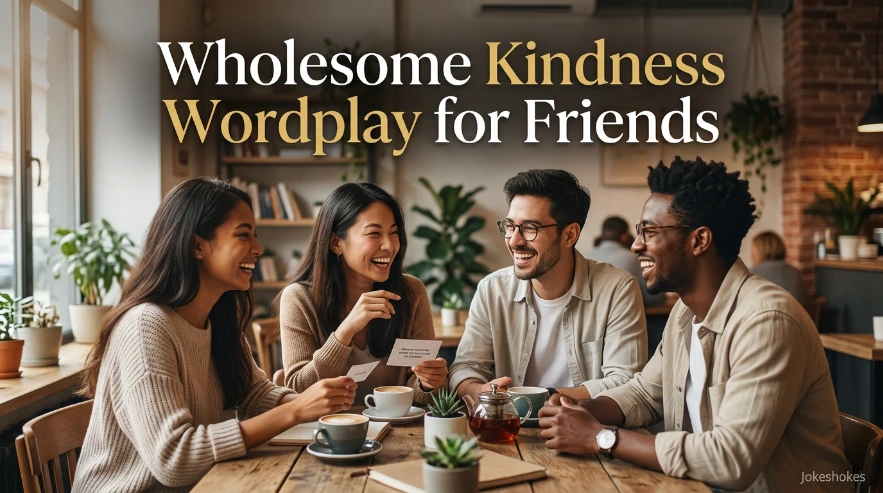 Wholesome Kindness Wordplay for Friends