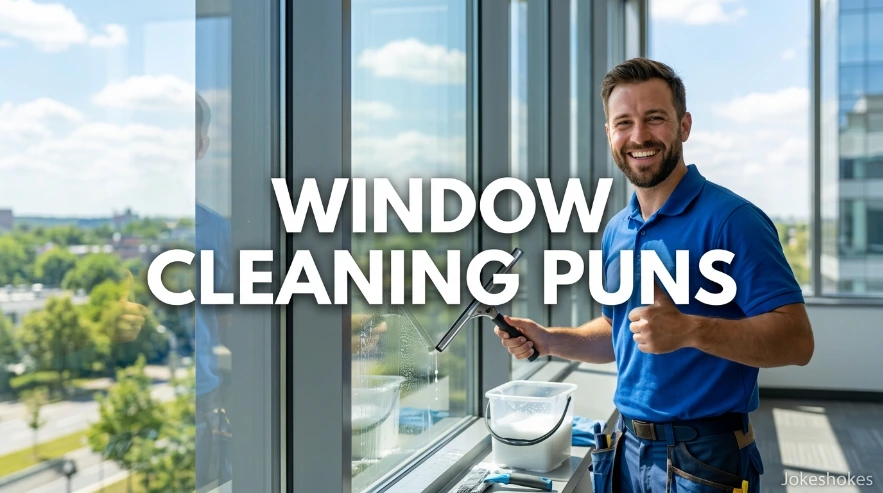 Window Cleaning Puns